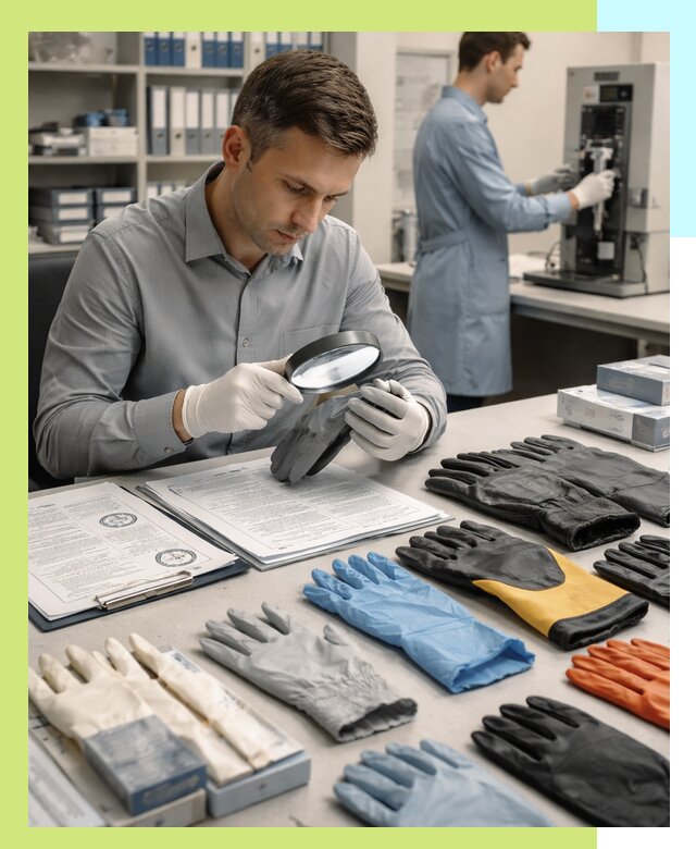 Сертификация перчаток и средств защиты продукции в Краснокамске