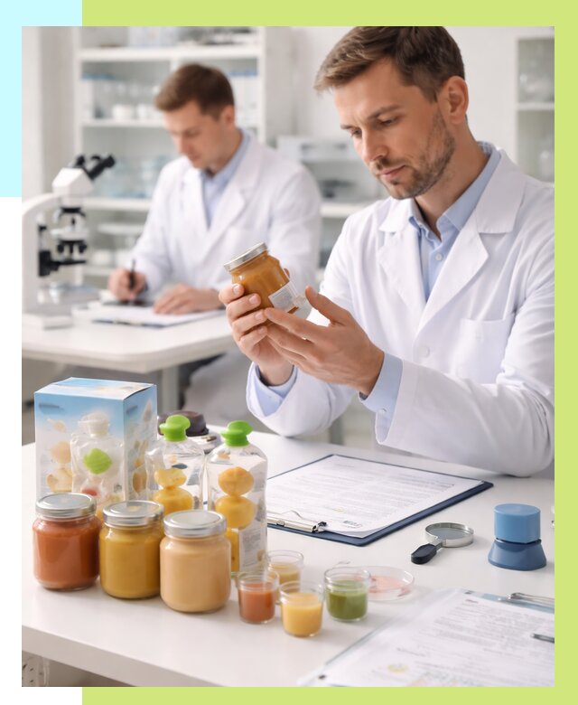 Сертификация детского питания в Краснокамске от 30411 р. | Алешин-Кнм