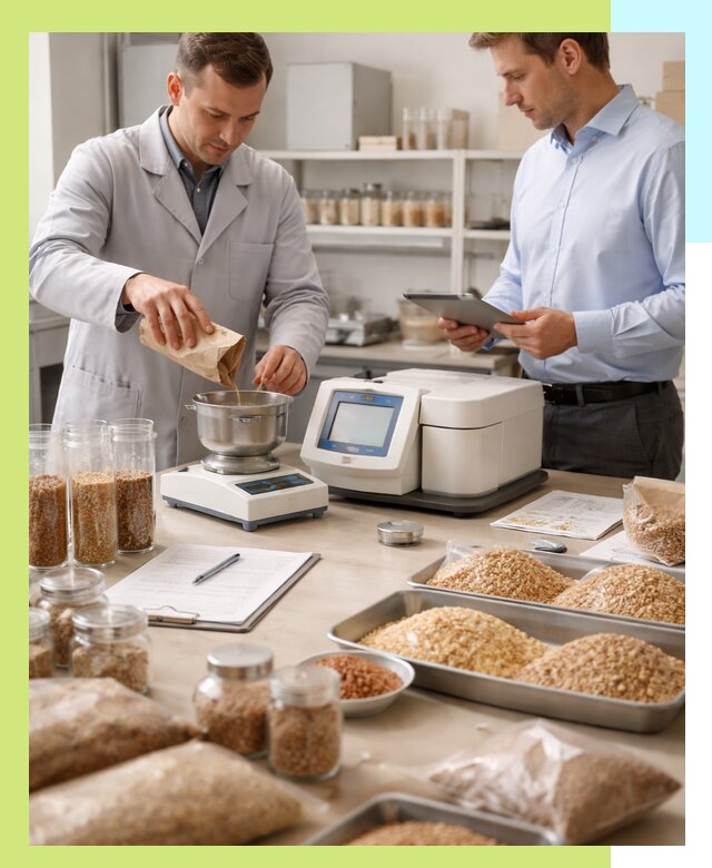 Сертификация зерна и зерновой продукции в Краснокамске для экспорта