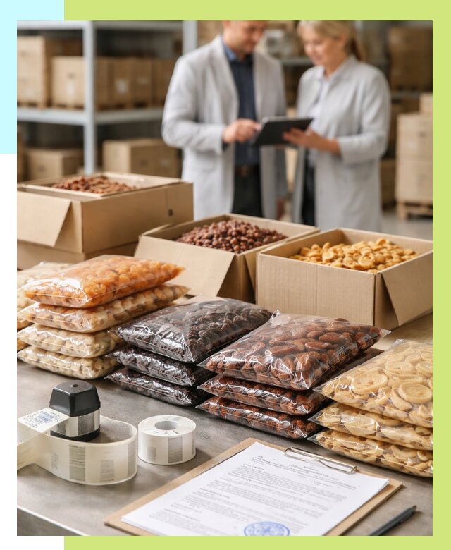 Сертификация сухофруктов в Краснокамске от 12164 р. | Алешин-Кнм под ключ