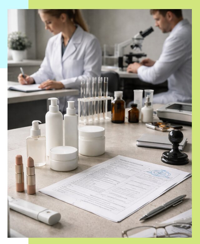 Сертификация косметики в Краснокамске от 20274 р. - Алешин-Кнм