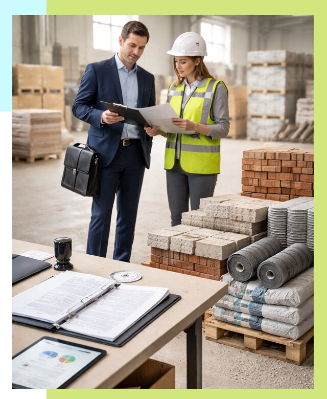 Сертификация строительных материалов в Краснокамске от 20274 р. Алешин-Кнм