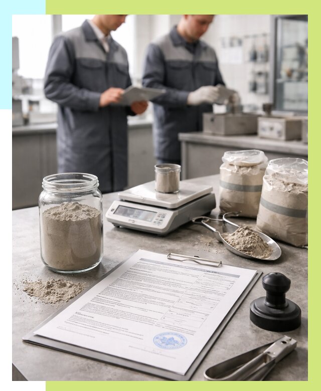 Сертификация цемента в Краснокамске от 20274 р. | Алешин-Кнм