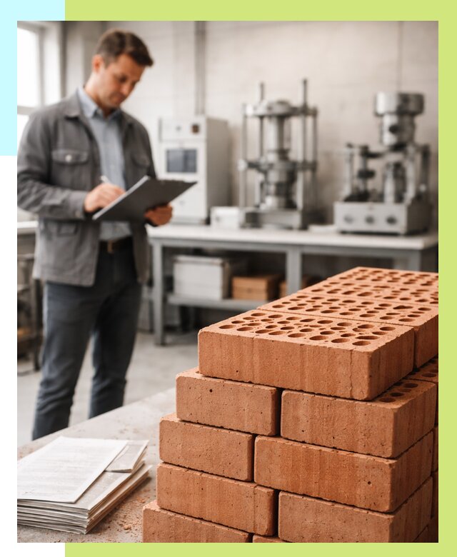 Сертификация кирпича в Краснокамске от 15206 р. | Алешин-Кнм под ключ