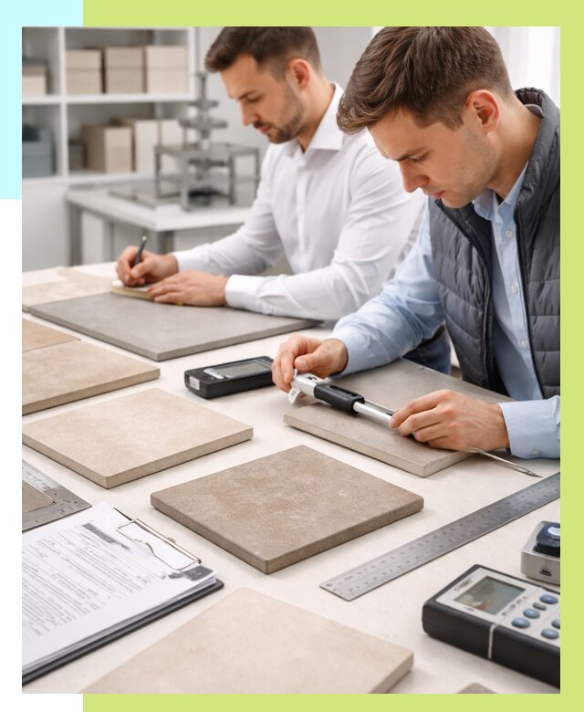 Сертификация плитки в Краснокамске от 25343 р. | Алешин-Кнм гарантия