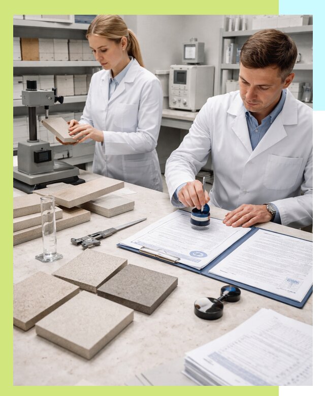 Сертификация плитки и керамики в Краснокамске с документами