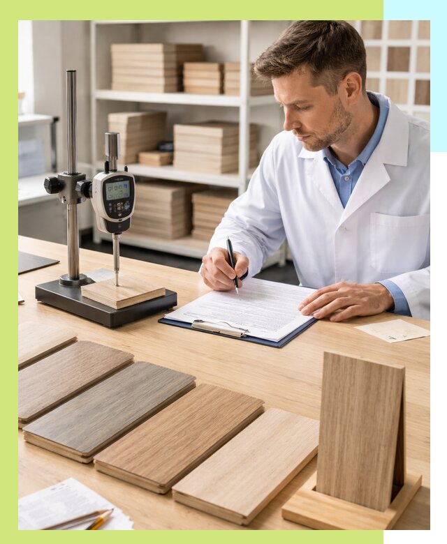 Сертификация ламината с испытаниями и оформлением документов в Краснокамске