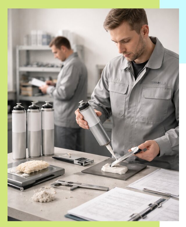 Сертификация монтажной пены и соответствие стандартам в Краснокамске