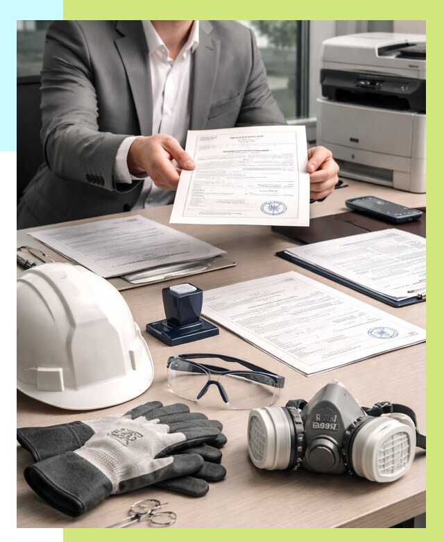 Сертификация СИЗ в Краснокамске от 15206 р. | Алешин-Кнм оформить