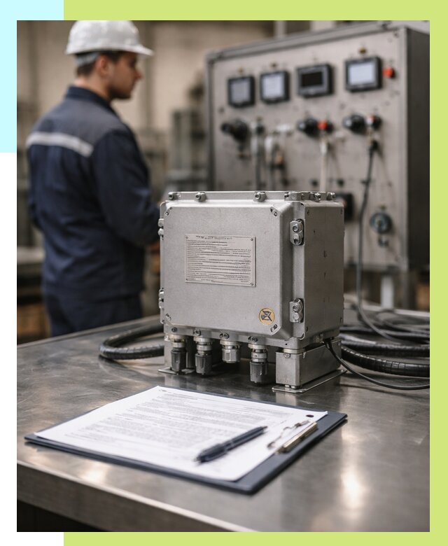 Сертификация взрывозащищенного оборудования в Краснокамске от 35480 р. | Алешин-Кнм