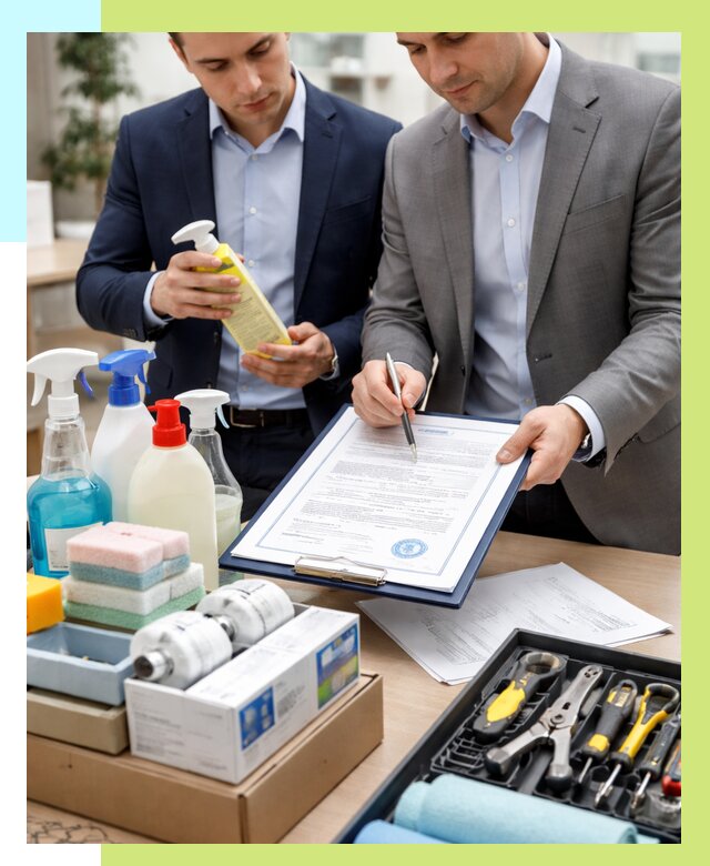 Сертификация хозяйственных товаров в Краснокамске, от 18247 р. |Алешин-Кнм