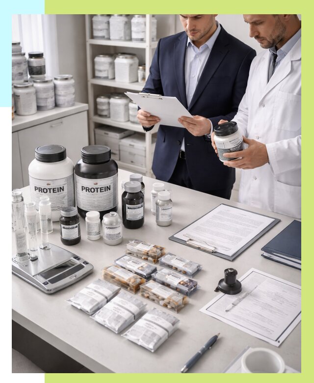 Сертификация спортивного питания в Краснокамске от 15206 р., Алешин-Кнм