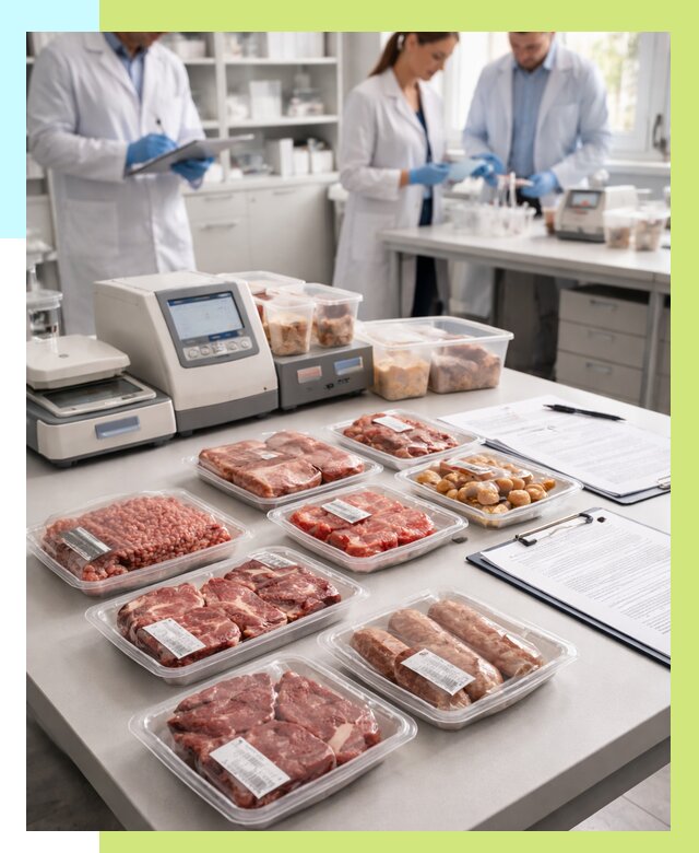 Сертификация мясной продукции в Краснокамске от 20274 р. | Алешин-Кнм