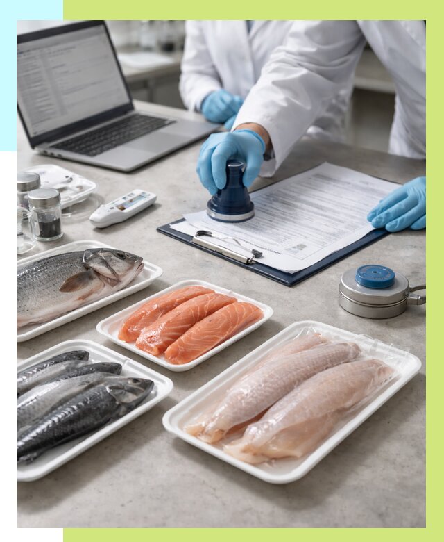 Сертификация рыбы и сертификат в Краснокамске от 15206 р. | Алешин-Кнм
