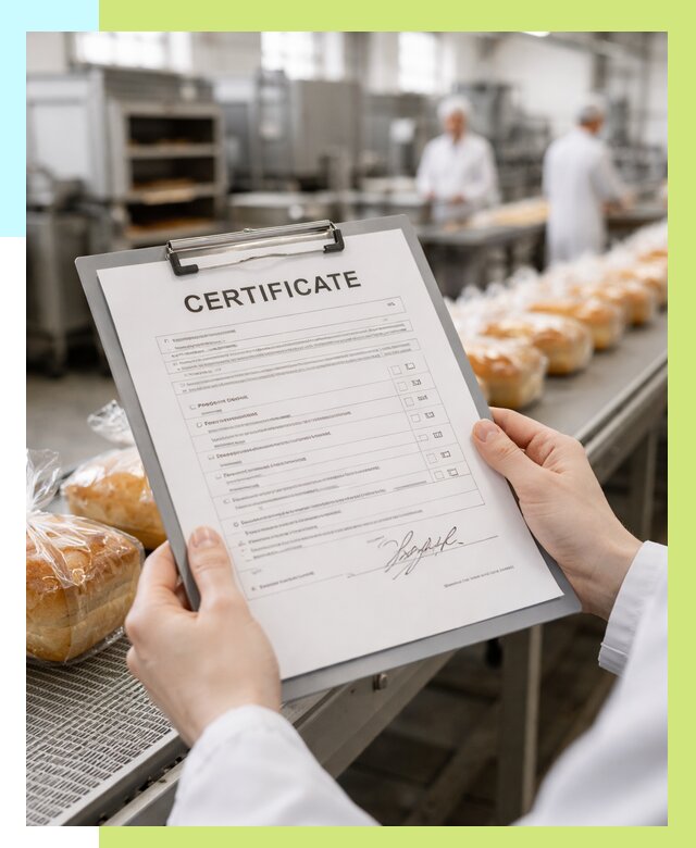 Сертификация хлеба, ТУ и декларация в Краснокамске от 12164 р. | Алешин-Кнм