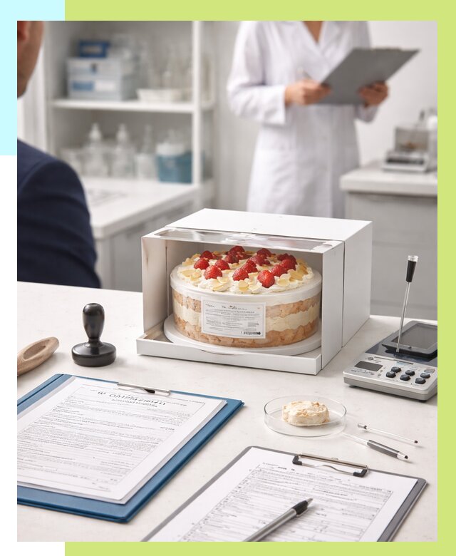 Сертификация тортов в Краснокамске от 9123 р. заказать | Алешин-Кнм