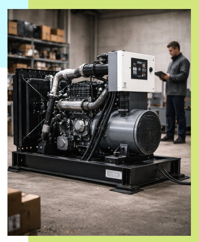 Сертификация дизель генераторов в Краснокамске от 15206 р. | Алешин-Кнм