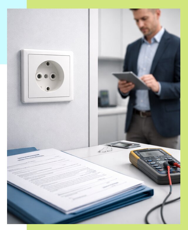 Сертификация розеток в Краснокамске от 8616 р. | Алешин-Кнм