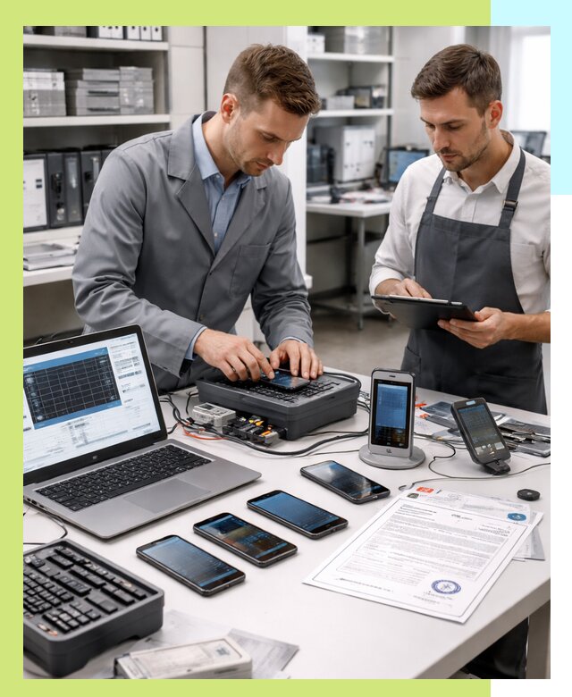 Сертификация мобильных телефонов и смартфонов в Краснокамске под ключ