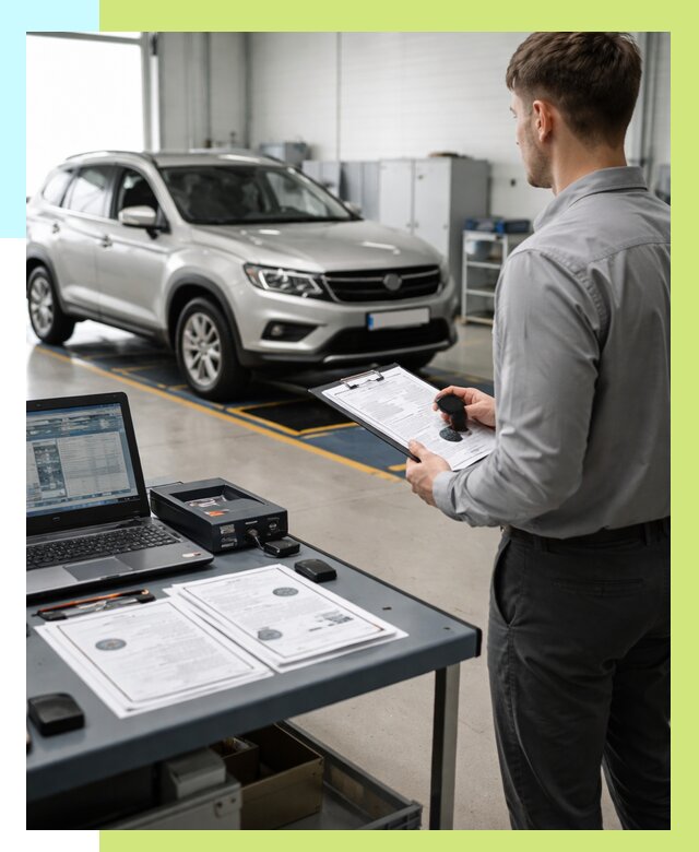 Сертификация транспортных средств в Краснокамске от 12164 р. | Алешин-Кнм