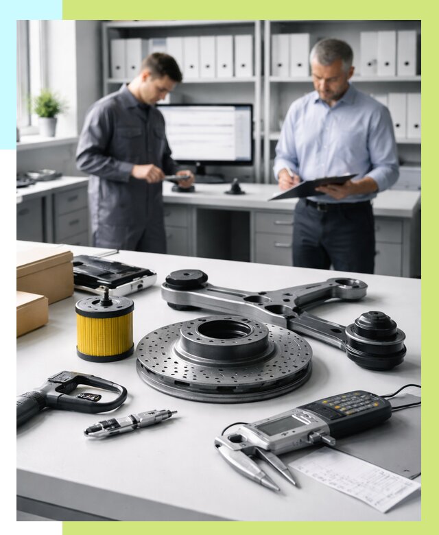 Сертификация автозапчастей в Краснокамске от 25343 р. | Алешин-Кнм