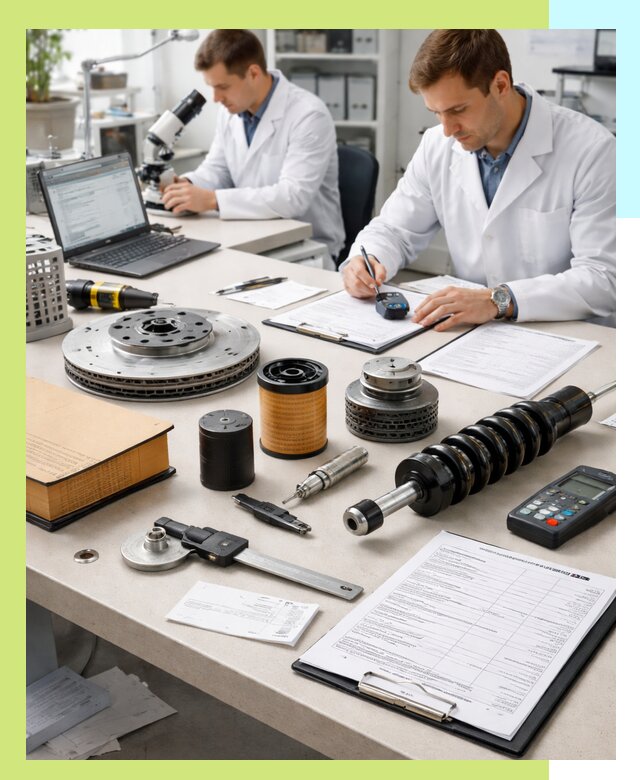 Сертификация автозапчастей и комплектующих в Краснокамске по ГОСТ