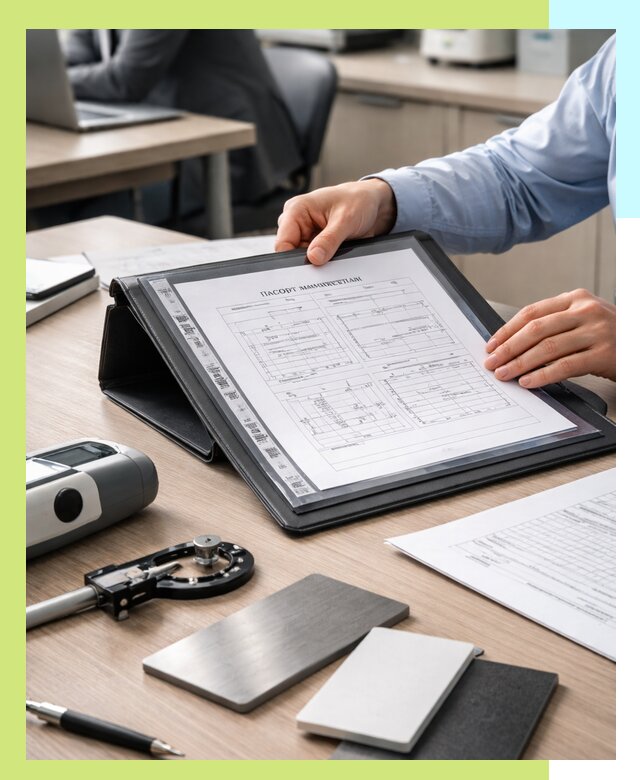 Оформление паспорта материала для продукции в Краснокамске