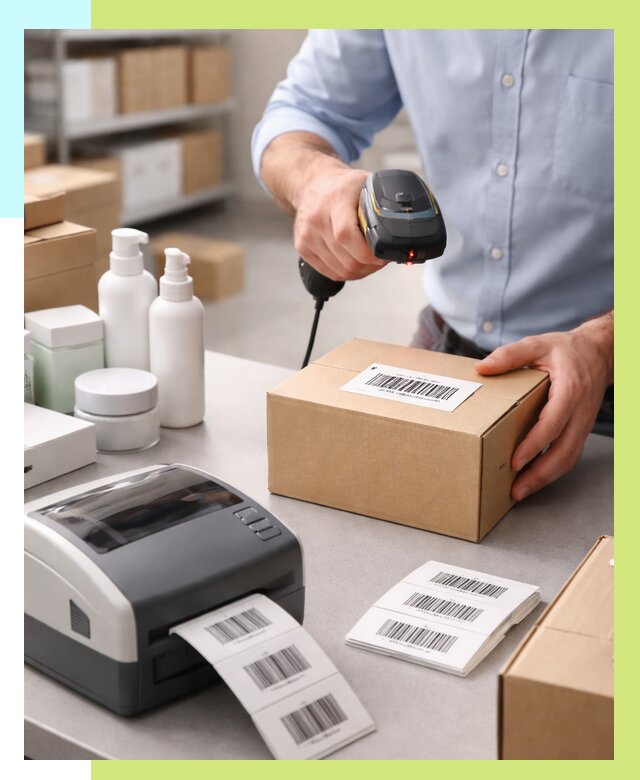 Штрихкодирование продукции в Краснокамске от 4562 р. | Алешин-Кнм