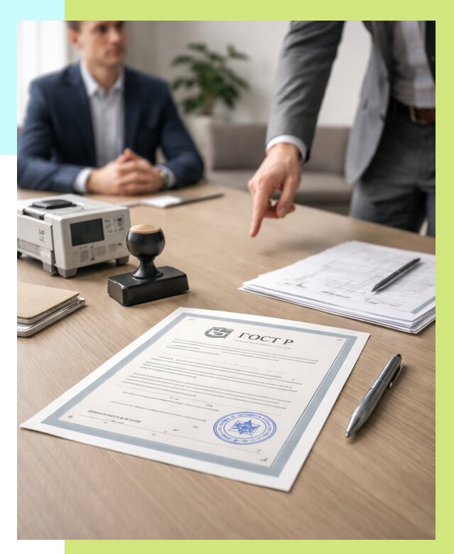 Добровольный сертификат ГОСТ Р в Краснокамске от 25343 р. | Алешин-Кнм