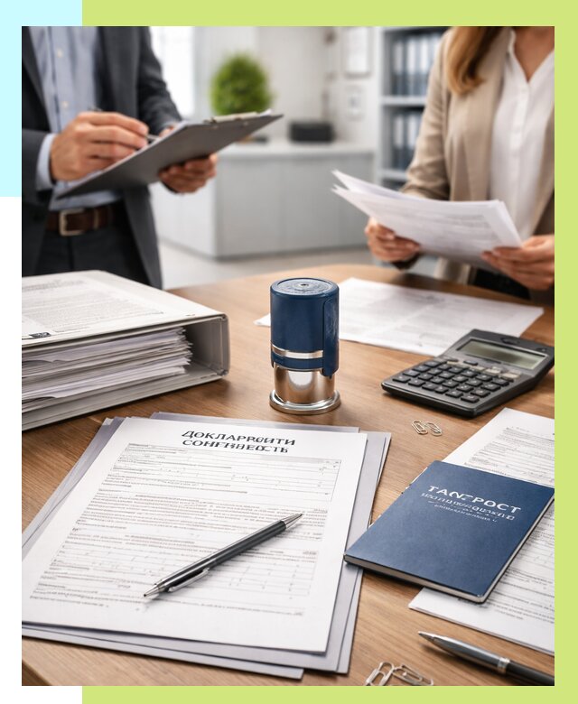 Декларация соответствия ТР ТС в Краснокамске от 8110 р., Алешин-Кнм