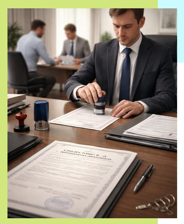 Оформление свидетельства о государственной регистрации в Краснокамске