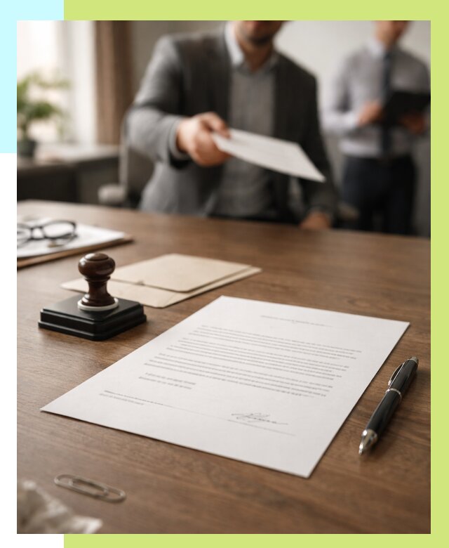 Отказное письмо по сертификации в Краснокамске от 3548 р. | Алешин-Кнм