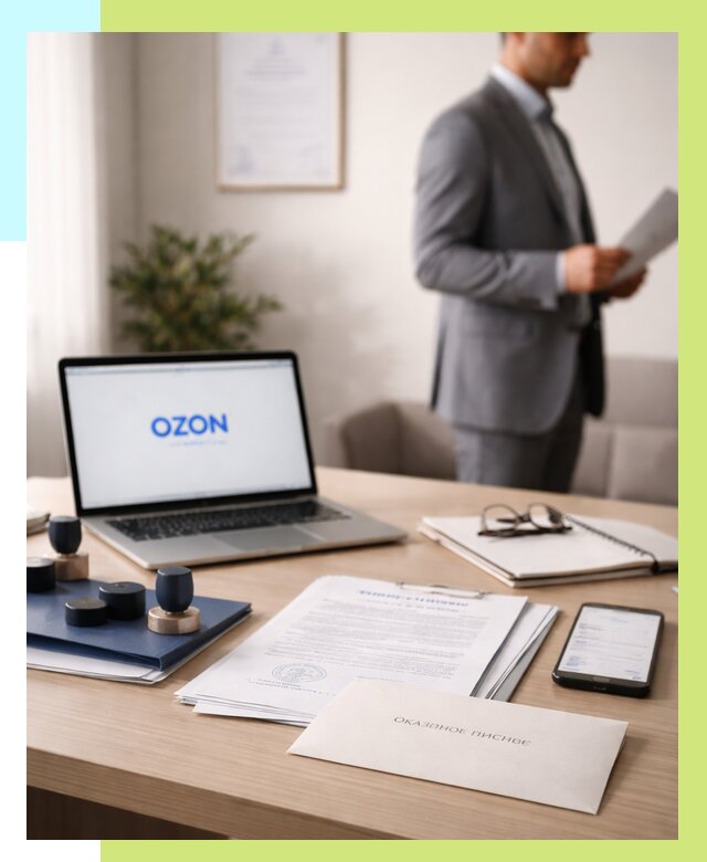 Отказное письмо для Ozon в Краснокамске от 3548 р. | Алешин-Кнм