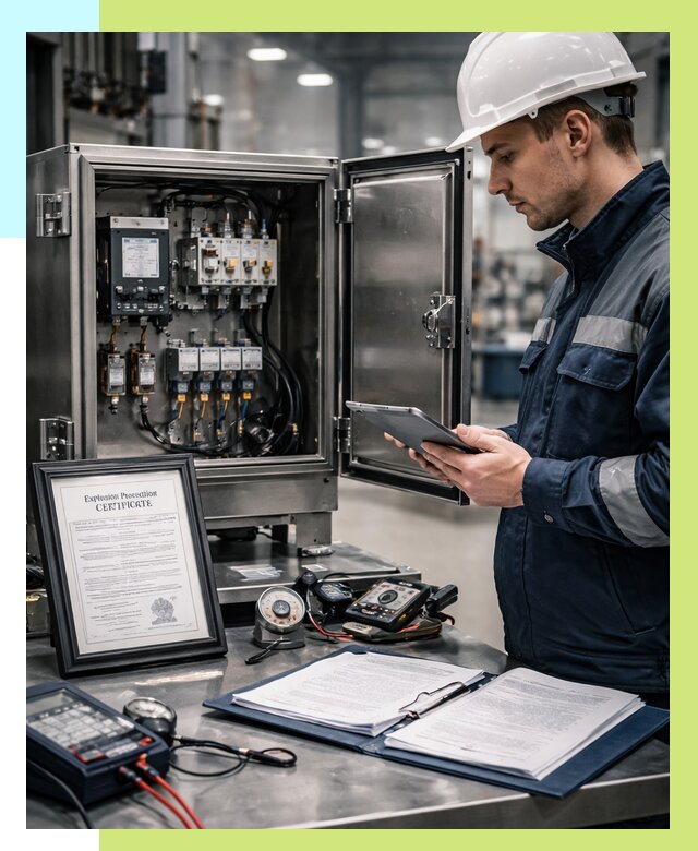 Сертификат взрывозащиты в Краснокамске от 45617 р. | Алешин-Кнм