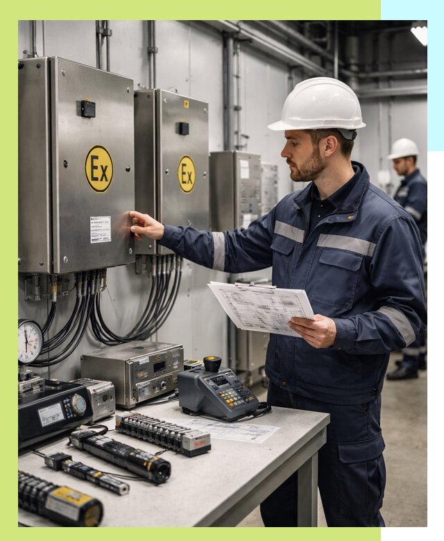 Сертификат взрывозащиты промышленного оборудования в Краснокамске