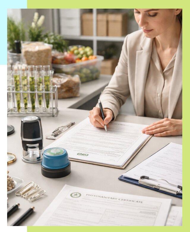 Фитосанитарный сертификат оформить в Краснокамске от 4562 р. | Алешин-Кнм