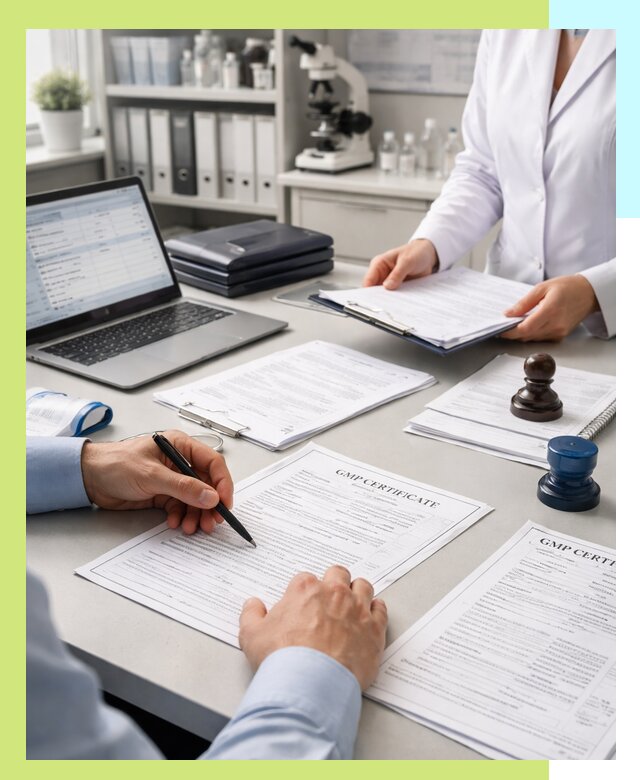 Оформление сертификата GMP в Краснокамске для фармпроизводства