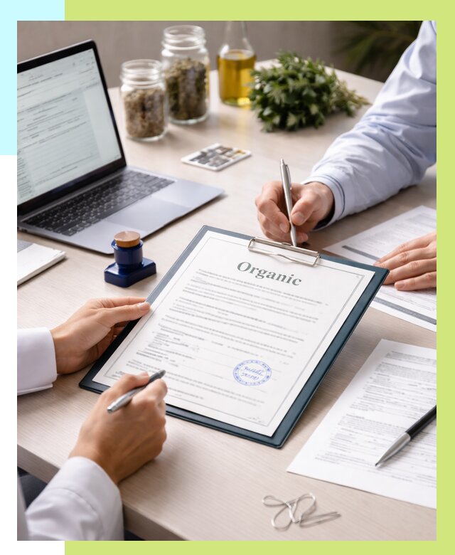 Оформление сертификат органик в Краснокамске от 30411 р. | Алешин-Кнм