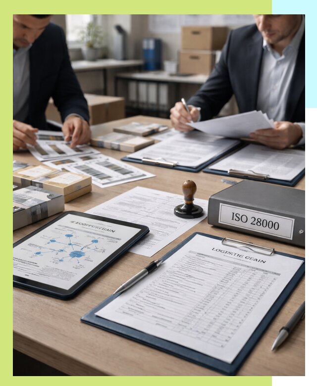 Получение сертификата ISO 28000 по безопасности цепи поставок в Краснокамске