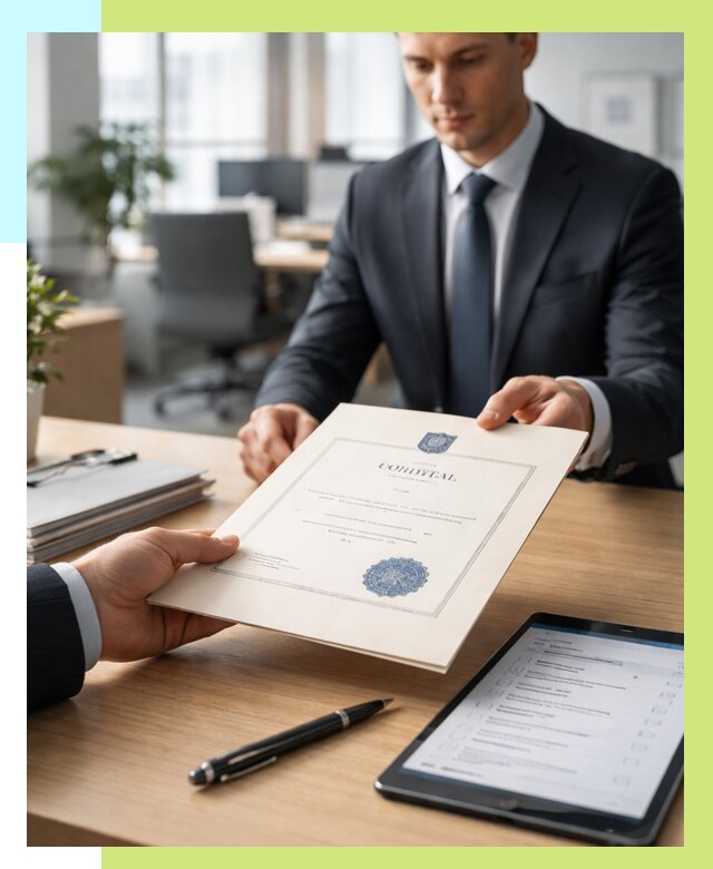 Сертификат ISO 30301 в Краснокамске от 35480 р. | Алешин-Кнм - под ключ