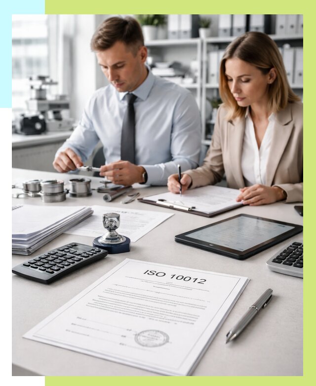 Сертификат ISO 10012 в Краснокамске от 25343 р. — Алешин-Кнм