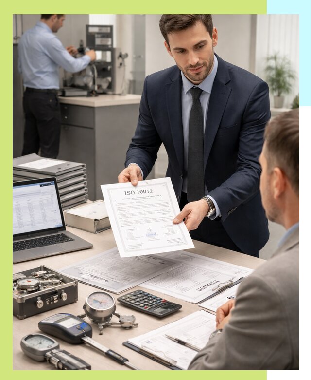 Выдача сертификата ISO 10012 по требованиям метрологии в Краснокамске