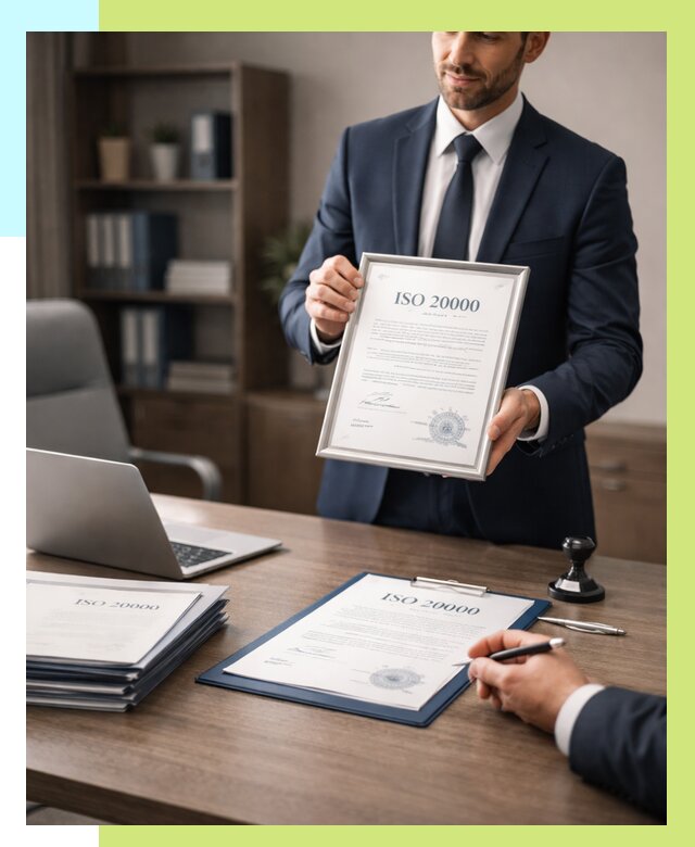 Сертификат ISO 20000 в Краснокамске под ключ от 121644 р., Алешин-Кнм