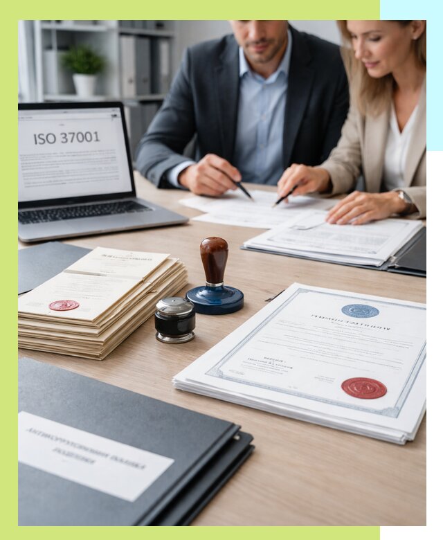 Получение сертификата ISO 37001 по системе борьбы с коррупцией в Краснокамске