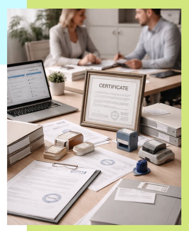 Сертификация компании в Краснокамске от 45617 р. | Алешин-Кнм — заказ